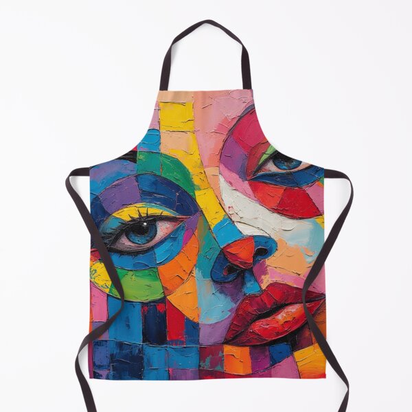 Item preview, Abstract Cubism Portrait designed and sold by TheDarkWardrobe.