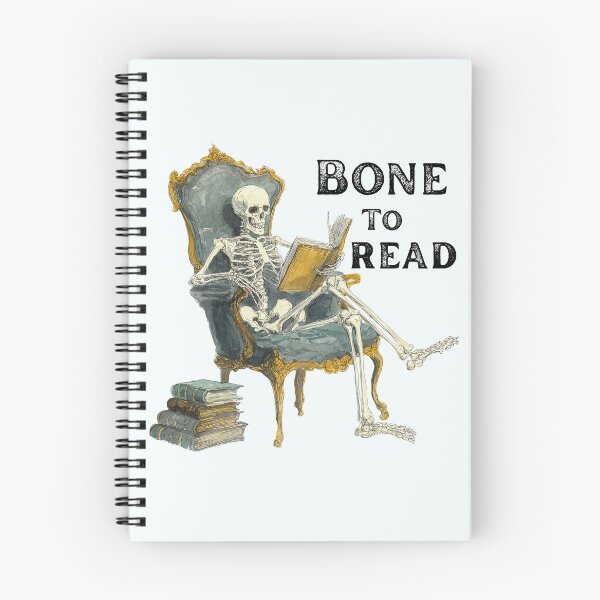 Item preview, Bone To Read – Gothic Skeleton Reading Chair Home Décor & Apparel designed and sold by Compass and a Camera.