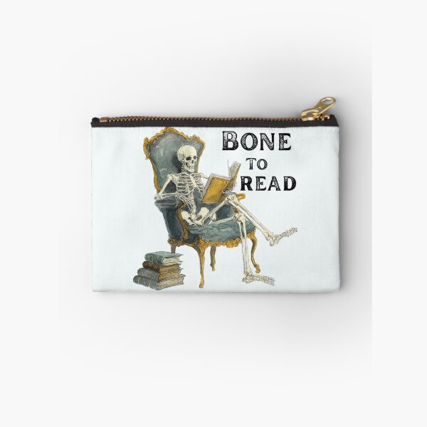 Item preview, Bone To Read – Gothic Skeleton Reading Chair Home Décor & Apparel designed and sold by Compass and a Camera.