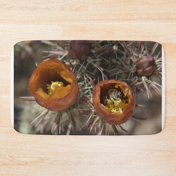Item preview, Bee in cactus flower designed and sold by Gallydoll.