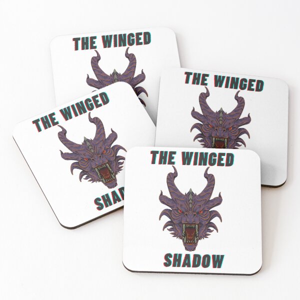 Item preview, THE WINGED SHADOW |Targaryen Dragons Art | Game of Thrones & HotD Fan Art | Fire and blood |Redbubble designed and sold by PritiBhatprints.