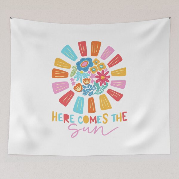 Item preview, Here comes the sun t shirt design designed and sold by DarlingMeadow.