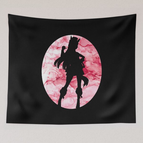 Item preview, Uma Musume - Gold Ship Silhouette designed and sold by GingerCatGifts.