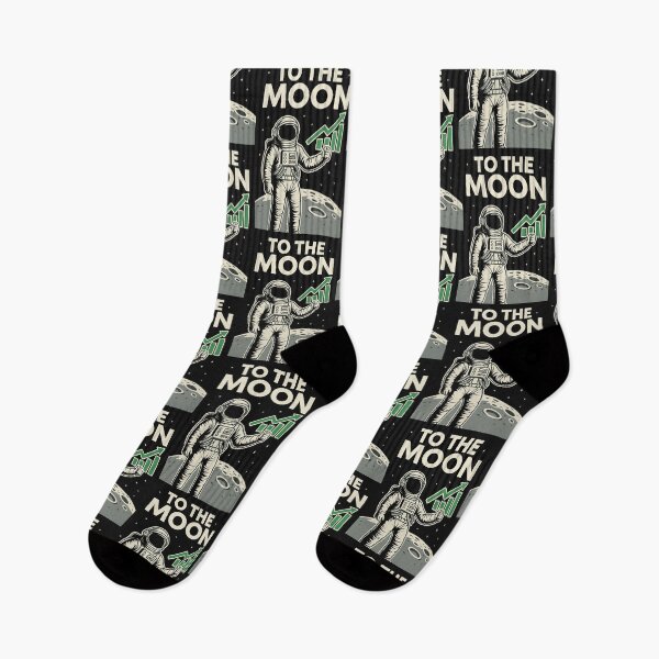 Item preview, To The Moon – Astronaut- Stock Market designed and sold by BullishJunkie.
