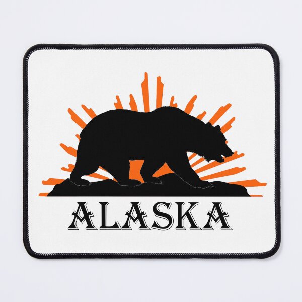 Item preview, Stunning Illustrated Alaska Brown Bear at Sunrise Design designed and sold by jglawson676.