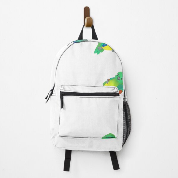 Item preview, Red Rumped  Parakeet grass parrot kawaii illustration  designed and sold by casserolepets.