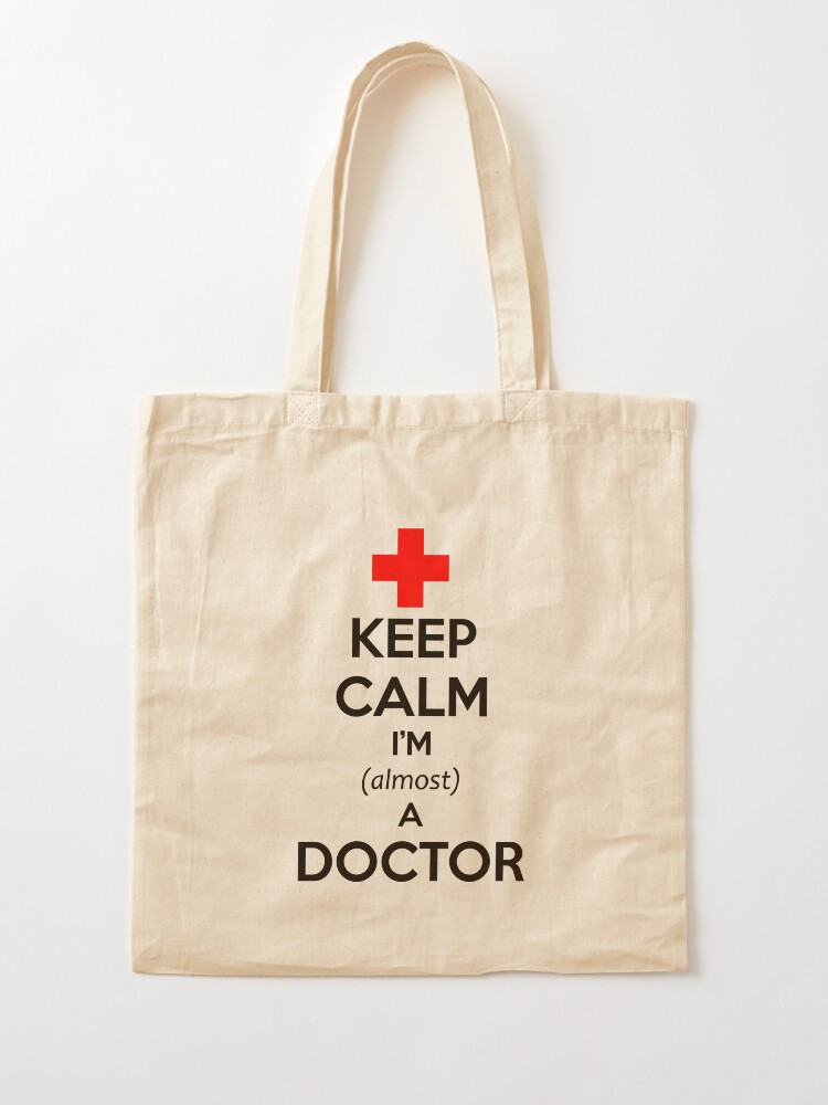 Medical Student Keep Calm I'm Almost a Doctor Funny Gifts for