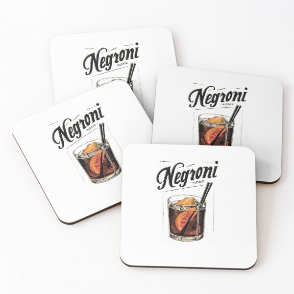 Item preview, Negroni Please Classic Cocktail designed and sold by Blurbean.