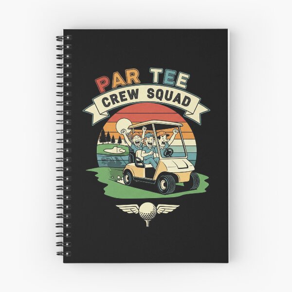 Item preview, "Par Tee Crew Squad" Golf Cart Design designed and sold by DMNindustries.