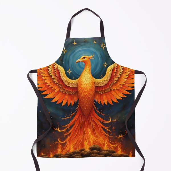 Item preview, Majestic Phoenix Rising From Flames designed and sold by ChanceTwoArt.