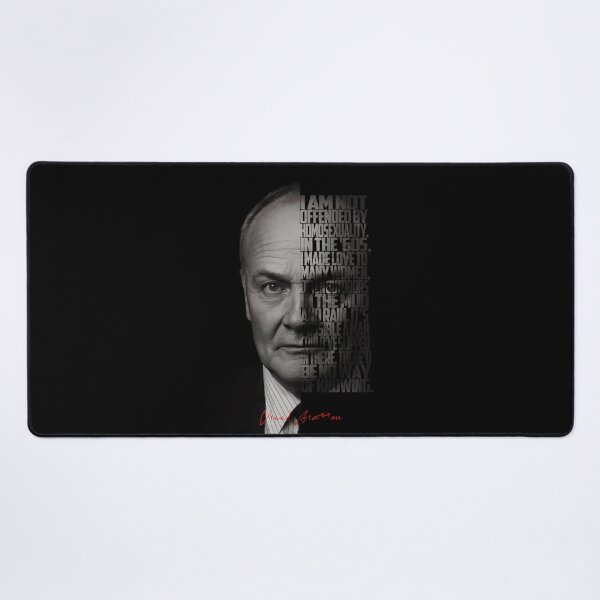 Item preview, Creed Bratton Quote – The Office Black and White Portrait designed and sold by Enea Kelo.
