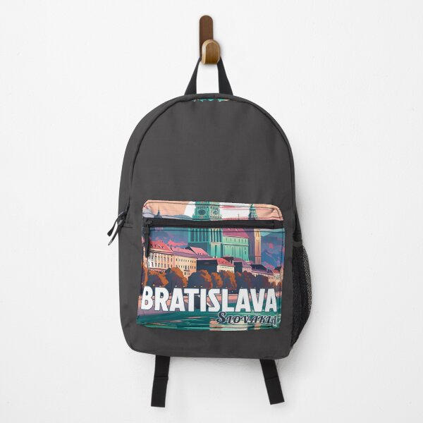 Item preview, Bratislava Slovakia Travel Poster Wall Design Decor Art designed and sold by GTwoThree.