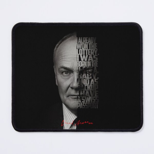 Item preview, Creed Bratton Quote – The Office Black and White Portrait designed and sold by Enea Kelo.