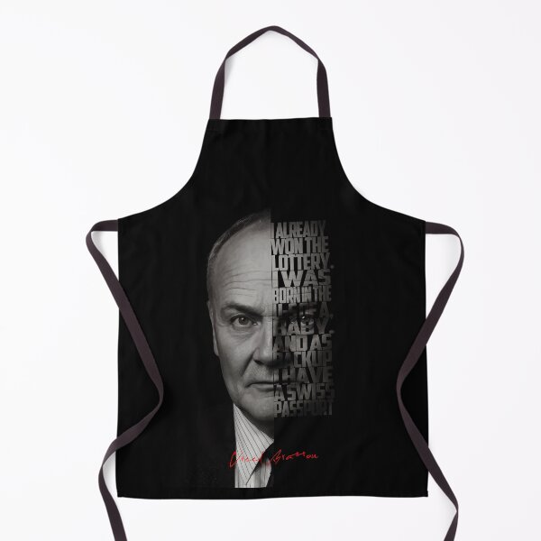 Item preview, Creed Bratton Quote – The Office Black and White Portrait designed and sold by Enea Kelo.