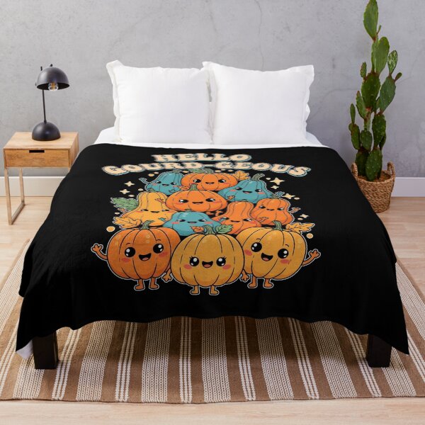 Item preview, "Hello Gourd-geous" Fall Design - Cute Autumn Gourds #1 designed and sold by Arts My Passion.