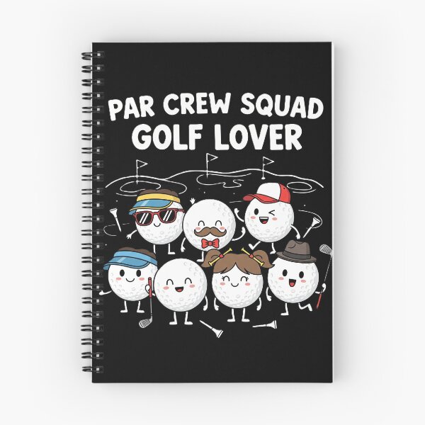 Item preview, "Par Crew Squad" Cute Golf Balls Design designed and sold by DMNindustries.