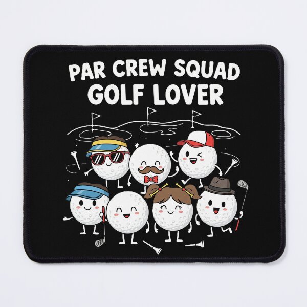 Item preview,  "Par Crew Squad" Cute Golf Balls Design designed and sold by DMNindustries.