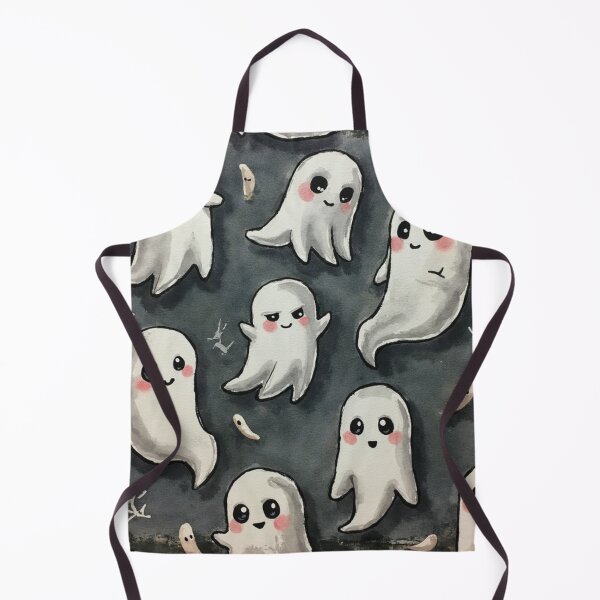 Item preview, Spooky Cute Ghost Pattern designed and sold by rustyroofco.