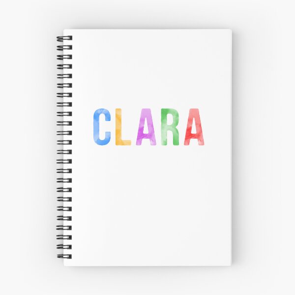 Item preview, Clara Name Bright Colors designed and sold by Jeallan Designs.