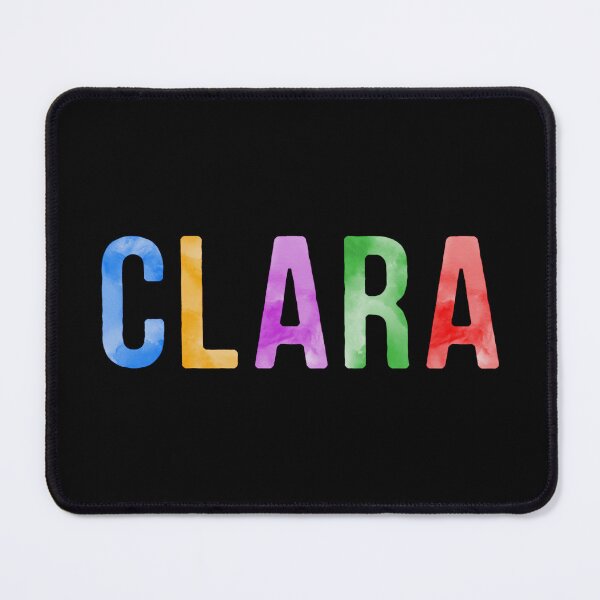 Item preview, Clara Name Bright Colors designed and sold by Jeallan Designs.