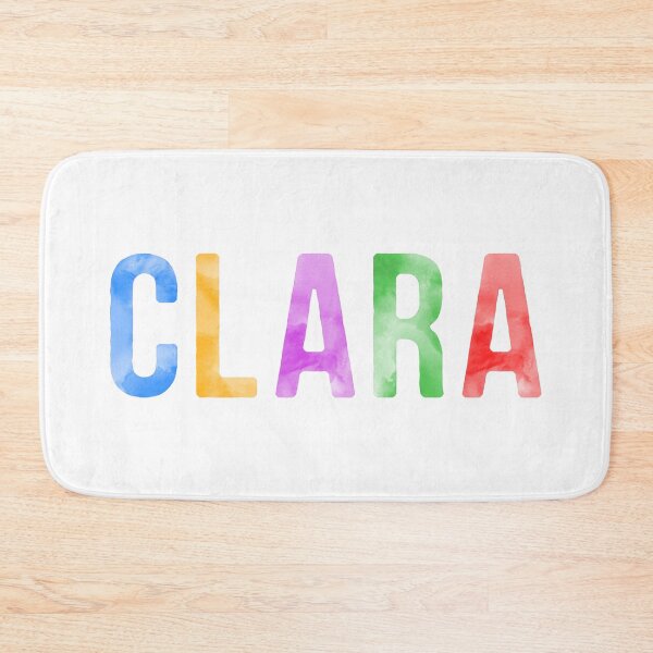Item preview, Clara Name Bright Colors designed and sold by Jeallan Designs.