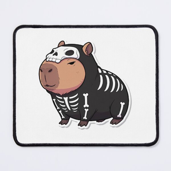 Item preview, Cute Skeleton Capybara Halloween Costume designed and sold by FreshPrintCo.