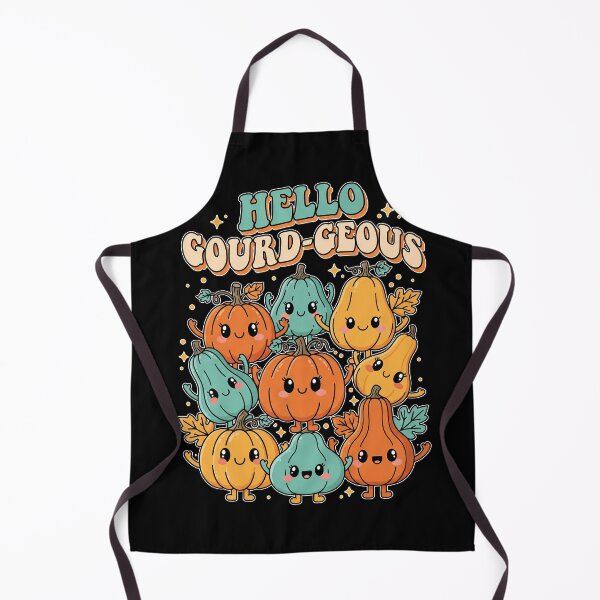 Item preview, "Hello Gourd-geous" Fall Design - Cute Autumn Gourds #2 designed and sold by Arts My Passion.
