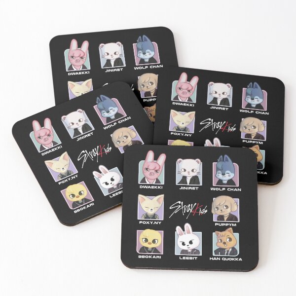 Item preview, Stray Kids SKZOO Fanart designed and sold by Nocturne Kawaii.