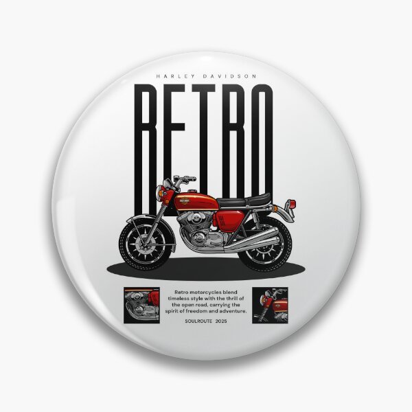 Item preview, Vintage Ride with Timeless Chrome Style designed and sold by SoulRoute.