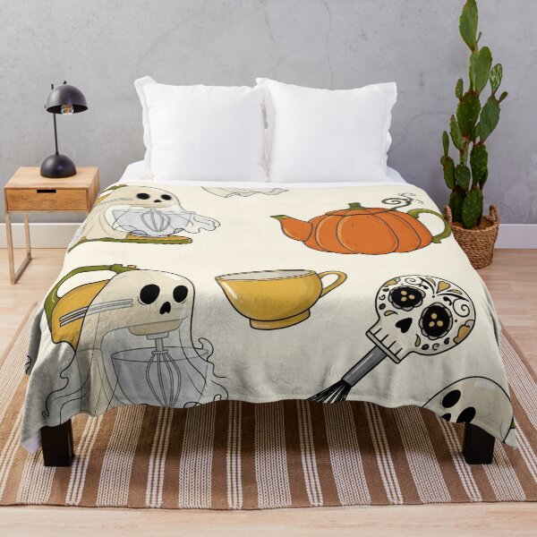 Item preview, Spooky Vintage Kitchen Seamless Pattern designed and sold by StickyGuys.