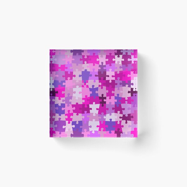 Item preview, Colorful assembled  jigsaw puzzle designed and sold by ReflectedCrafts.