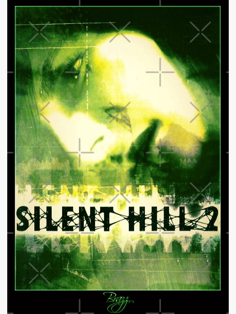 Silent Hill 2 - Ps2 Original Box Art (Green Cover) (Neon) Poster for Sale  by Brazz Official