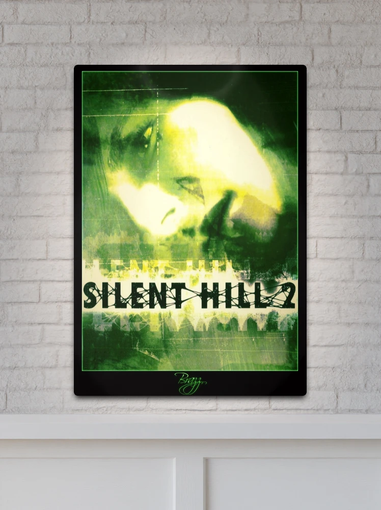Silent Hill 2 - Ps2 Original Box Art (Green Cover) (Neon) Poster for Sale  by Brazz Official