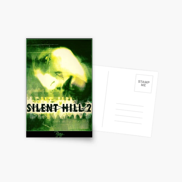 Silent Hill 2 - Ps2 Original Box Art (Green Cover) (Neon) Poster