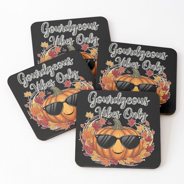 Item preview, "Gourdgeous Vibes Only" Fall Design - Cute Autumn Pumpkin #2 designed and sold by Arts My Passion.