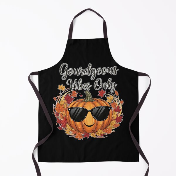 Item preview, "Gourdgeous Vibes Only" Fall Design - Cute Autumn Pumpkin #2 designed and sold by Arts My Passion.