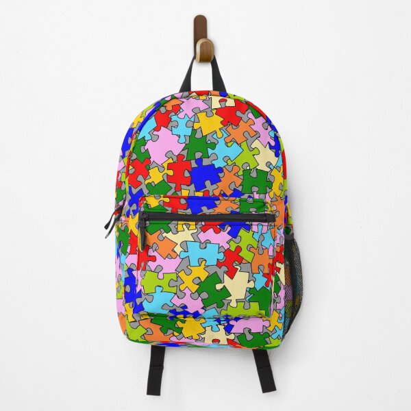 Item preview, Scrambled jigsaw multicolored puzzle designed and sold by ReflectedCrafts.