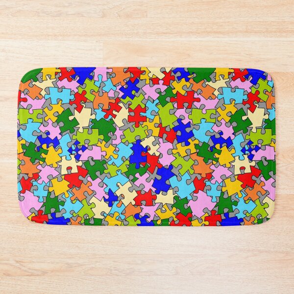 Item preview, Scrambled jigsaw multicolored puzzle  designed and sold by ReflectedCrafts.