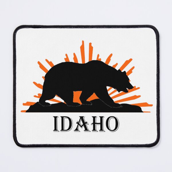 Item preview, Stunning Illustrated Idaho Black Bear at Sunrise Design designed and sold by jglawson676.