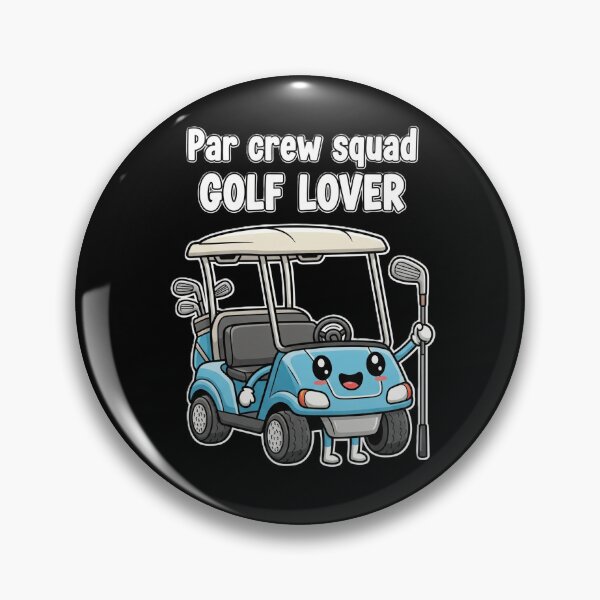 Item preview, Kawaii Golf Cart "Par Crew Squad" Design designed and sold by DMNindustries.
