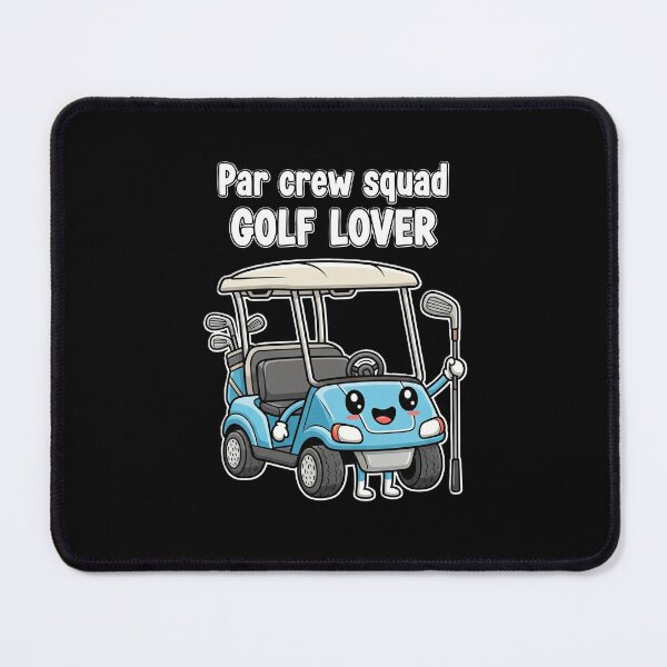 Item preview, Kawaii Golf Cart "Par Crew Squad" Design designed and sold by DMNindustries.