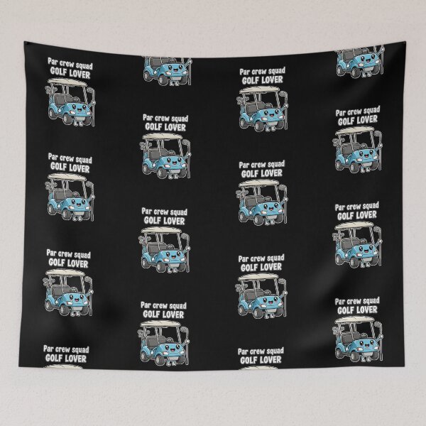 Item preview, Kawaii Golf Cart "Par Crew Squad" Design designed and sold by DMNindustries.