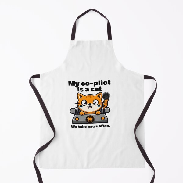 Item preview, Cute Orange Cat Co-Pilot – We Take Paws Often designed and sold by WHDProduction45.
