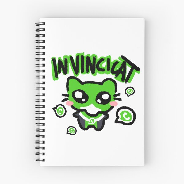 Item preview, Invincible Cat Whatsapp Meme designed and sold by Geberval.