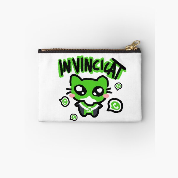 Item preview, Invincible Cat Whatsapp Meme designed and sold by Geberval.