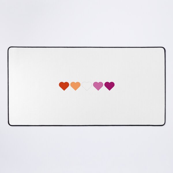 Item preview, Lesbian Pride Flag Hearts Subtle Queer LGBTQ Gay designed and sold by impossiblesoul.