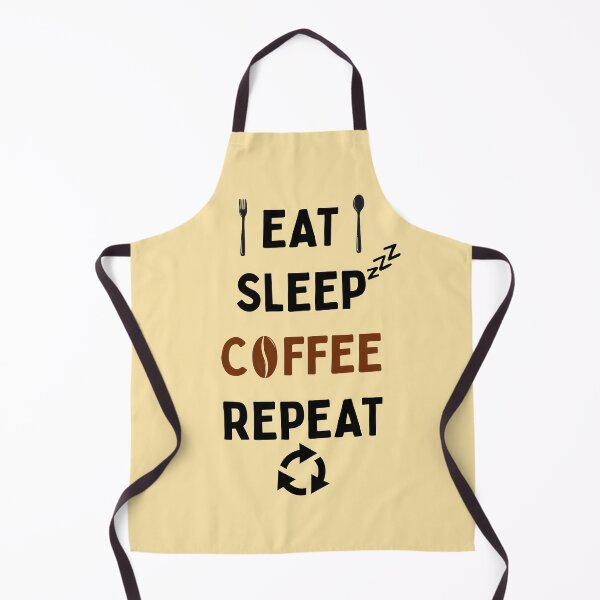 Item preview, Eat. Sleep. Coffee. Repeat. Modern Design designed and sold by WearifyStudio.