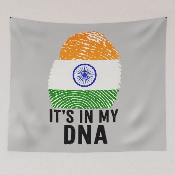 Item preview, INDIAN FLAG ITS IN MY DNA designed and sold by La Loca.