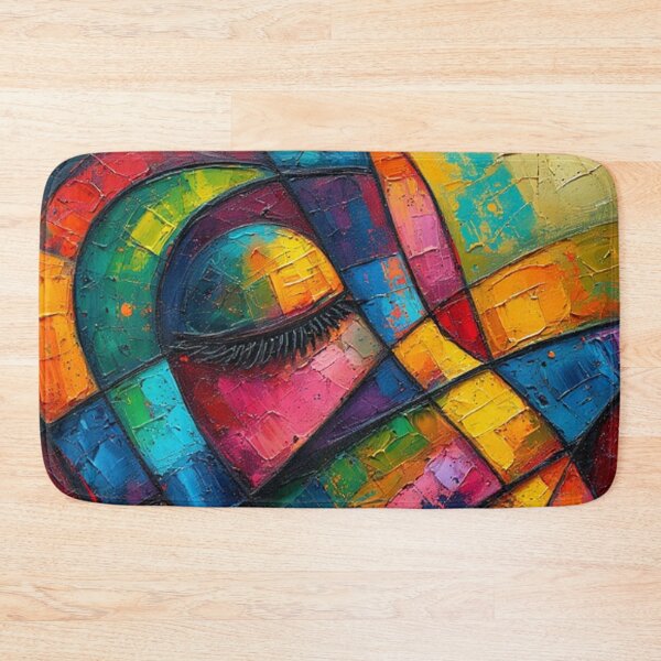 Item preview, Abstract Cubism Portrait designed and sold by TheDarkWardrobe.