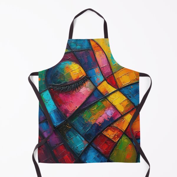 Item preview, Abstract Cubism Portrait designed and sold by TheDarkWardrobe.